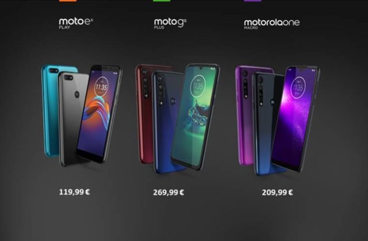 Arrivano motorola one macro, moto g8 plus e moto e6 play