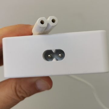 Presa di contatto con Aiino Caricatore da tavolo Premium 60W a 5 Porte