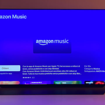 Amazon Music arriva su Apple TV con la sua App