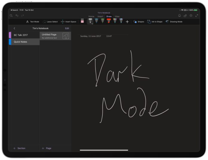 Microsoft porta Dark Mode in tutte le app Office per iPhone e iPad