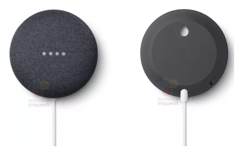 Google Nest Mini sembra identico all’attuale Home Mini