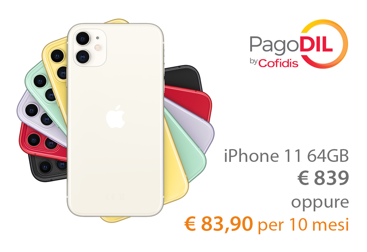 Con Juice e PagoDIL iPhone 11 e non solo si compra online in 10 rate a Tasso Zero