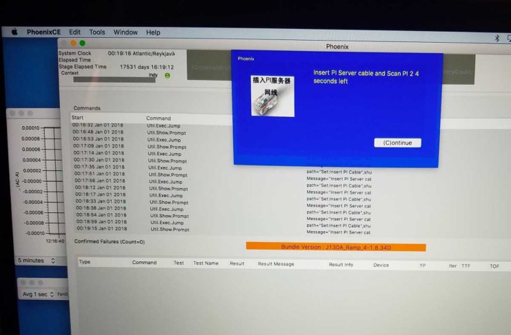 Il software diagnostico “PhoenixCE” lasciato da Apple sul MacBook Pro di un utente