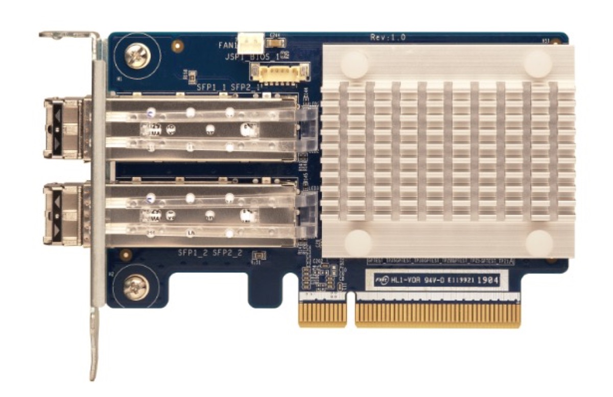 QNAP lancia le schede di espansione Fibre Channel a due porte 16Gb/32Gb