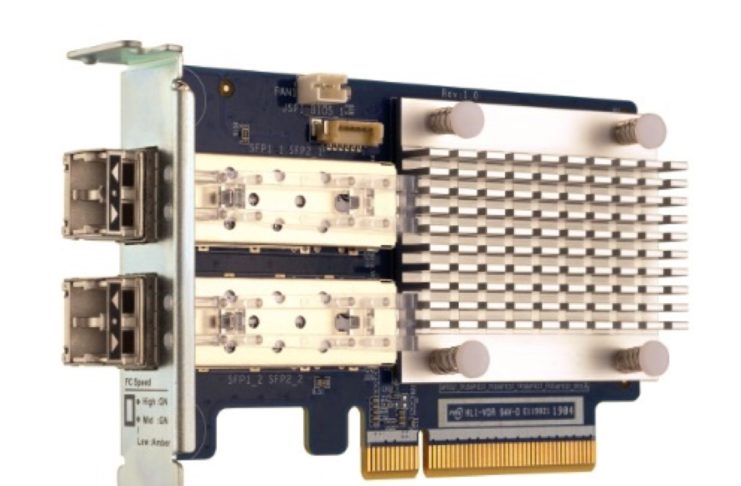 QNAP lancia le schede di espansione Fibre Channel a due porte 16Gb/32Gb