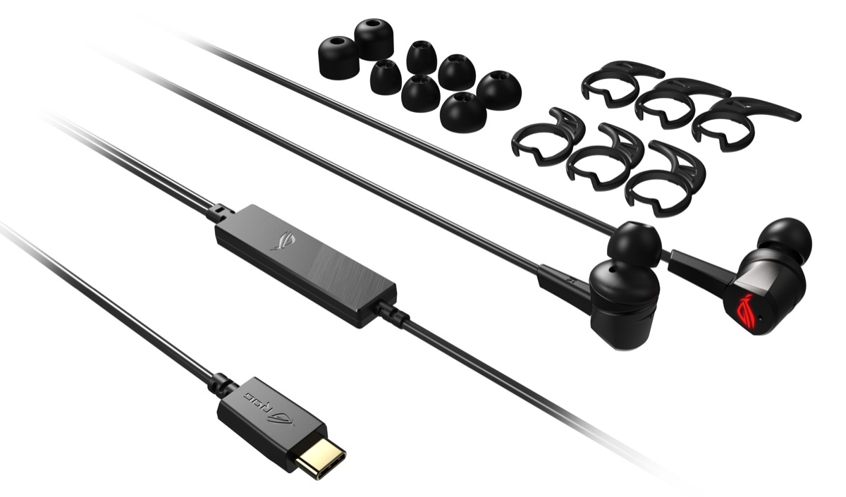 Rog Cetra, gli auricolari con USB-C per videogiocatori