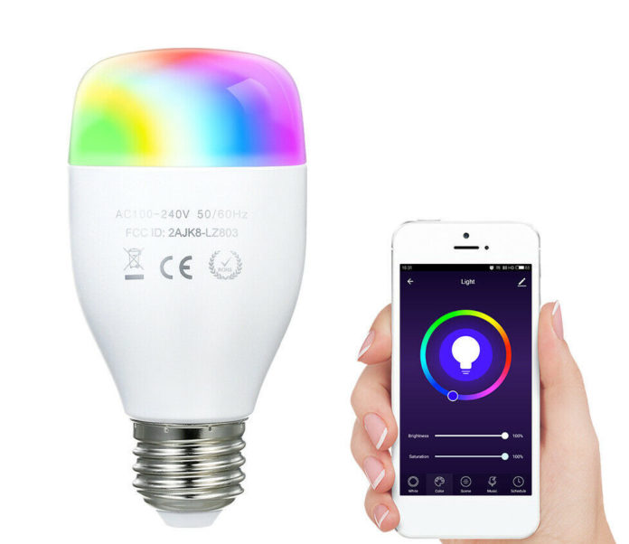 LED Light, ecco la lampada a colori che si controlla con Alexa e Google a meno di 10 euro