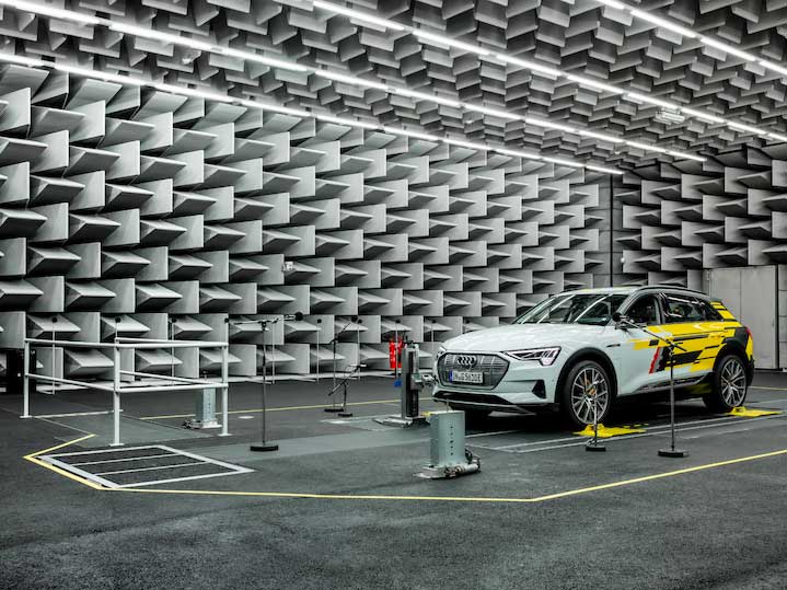 Come nasce il suono delle auto elettriche in Audi