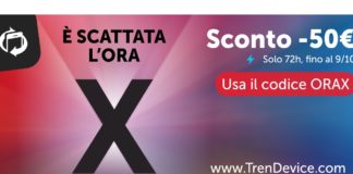 Solo per 72 ore: sconto -50€ su iPhone XS Max, XS, XR e X Ricondizionati TrenDevice