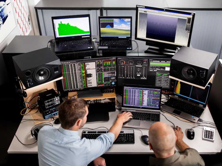 Come nasce il suono delle auto elettriche in Audi