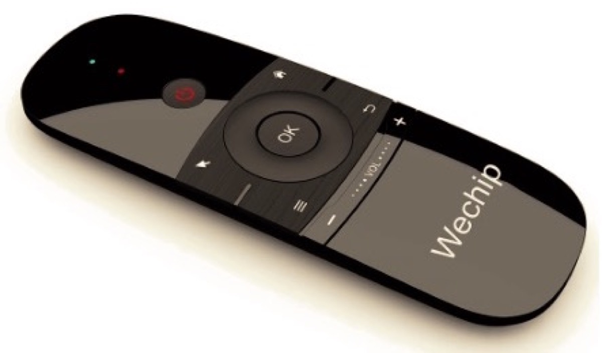 Wechip W1, il telecomando universale con mini-tastiera e mouse aereo incorporati