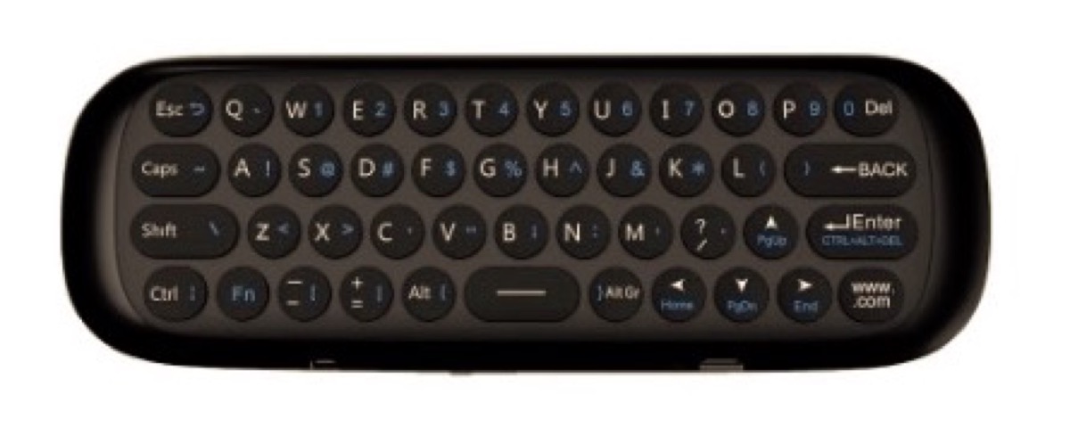 Wechip W1, il telecomando universale con mini-tastiera e mouse aereo incorporati