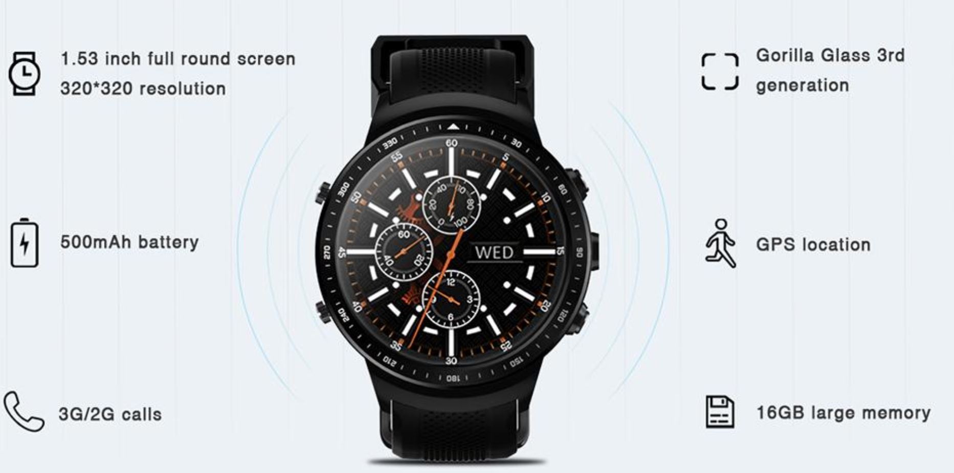 Zeblaze THOR Pro 3G, lo smartphone per iOS e Android a cui non manca nulla