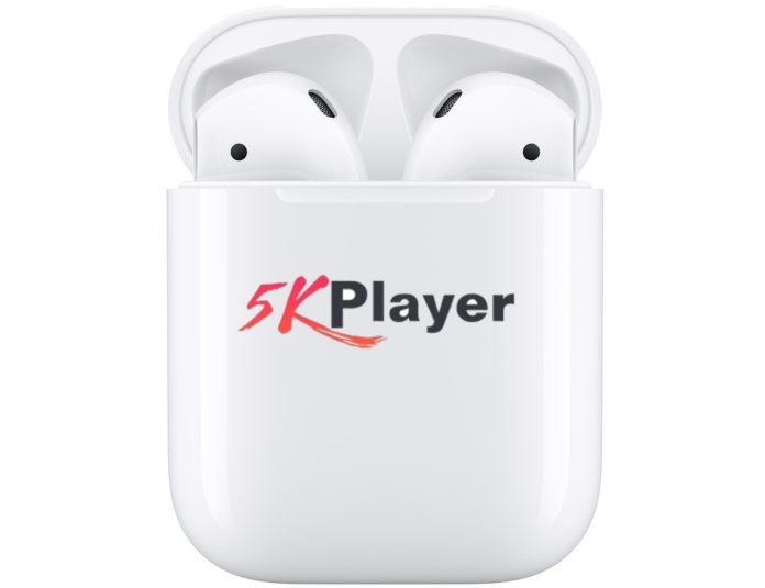 Vinci la Apple AirPods: scarica gratis il lettore video 5KPlayer per Mac o PC