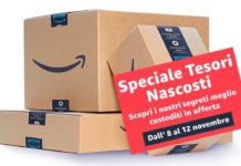 Amazon Tesori Nascosti, sconti fino al 53% su prodotti di grandi marchi
