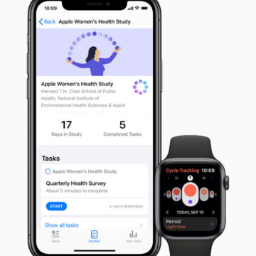 Apple lancia la sua app per la ricerca: effettua studi per la salute delle donne, il cuore e l’udito