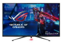 Asus XG438Q, anche in Italia il grande monitor 4K da 43″ dedicato al gaming e ai film