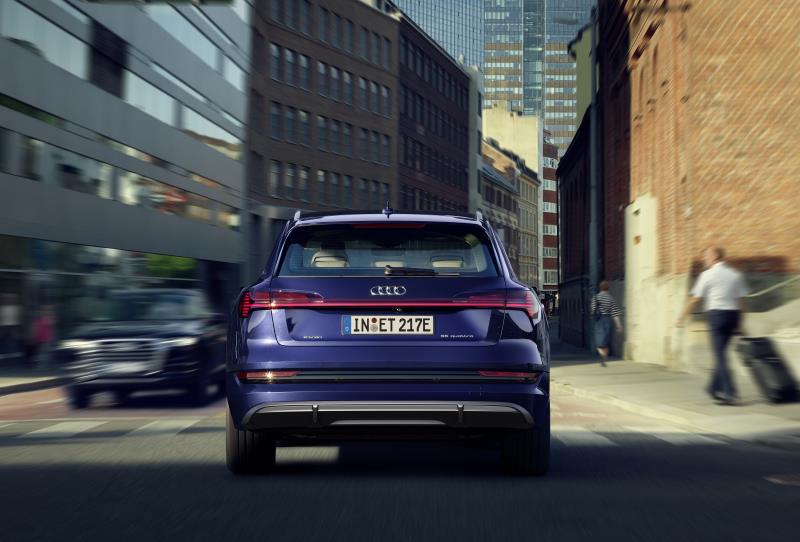 Update tecnico per Audi e-Tron per maggiore autonomia