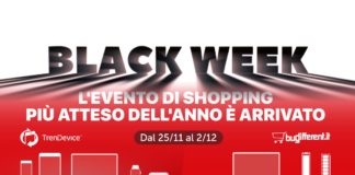 Black Week TrenDevice e BuyDifferent: 8 giorni di Super Sconti su Smartphone, Tablet e Mac Ricondizionati