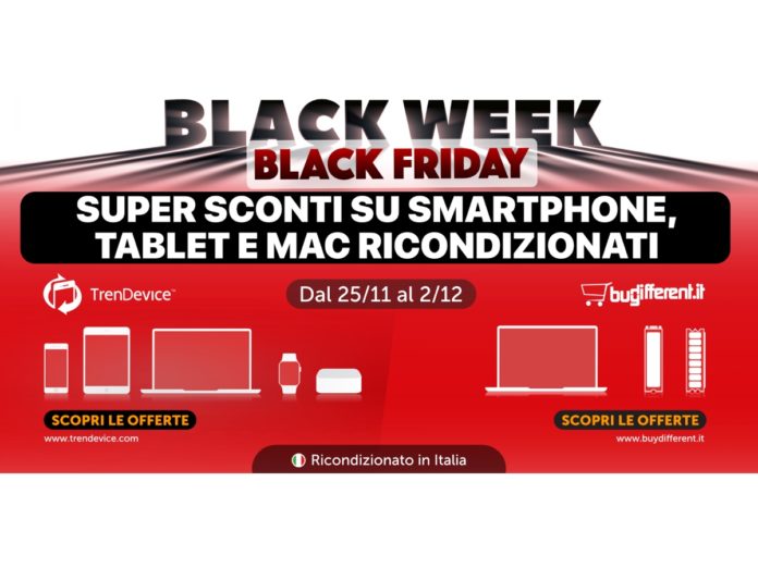 Speciale Black Friday TrenDevice: iPhone 8 da 324,90€ e iPhone Xs da 619,90€. Fino a esaurimento scorte