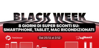 Sconti Black Week: iPhone 7 da 184,90€ e iPhone X da 479,90€. Su TrenDevice fino ad esaurimento scorte