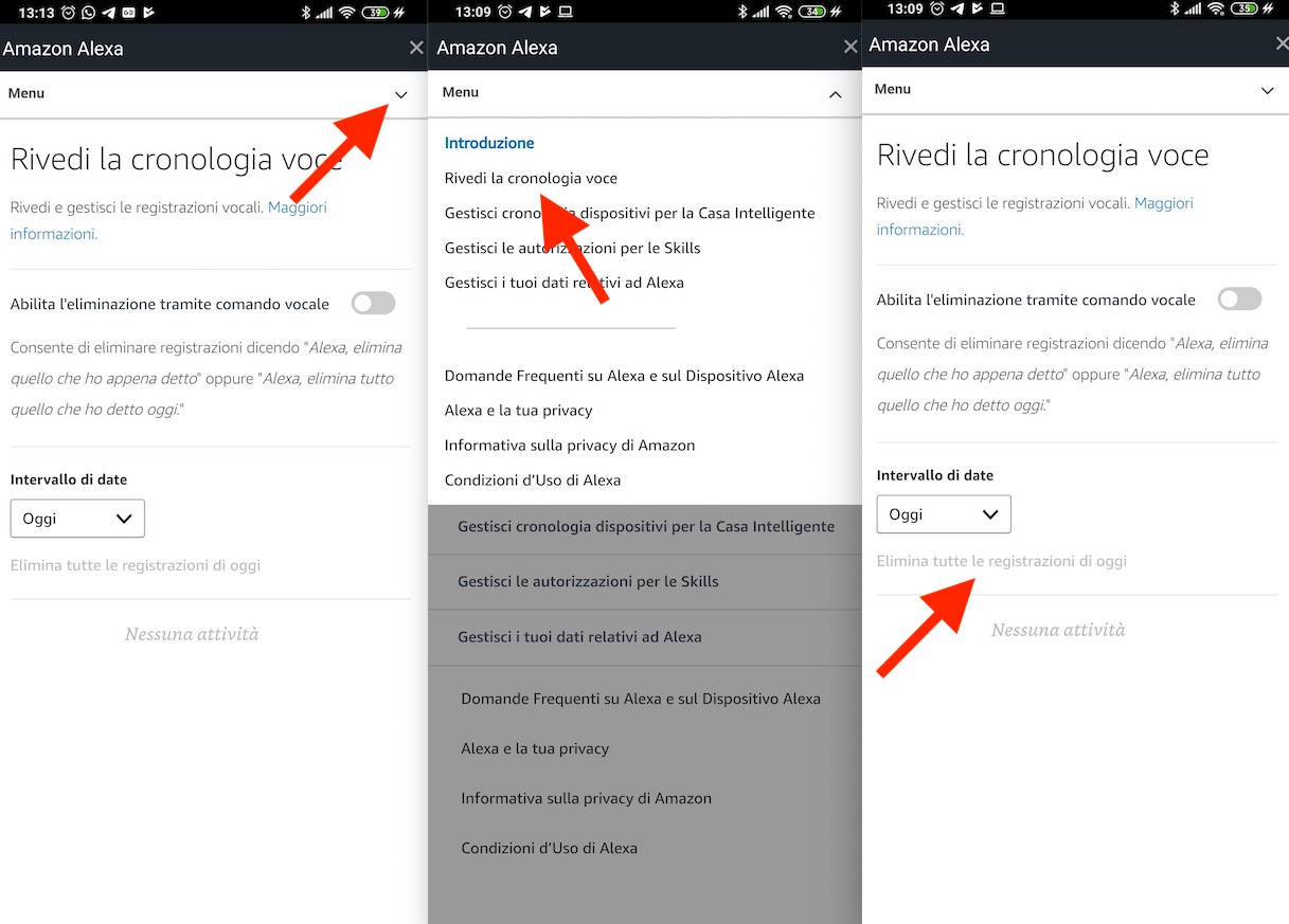 Come controllare e cancellare tutte le cose che Amazon Alexa ha ascoltato Come controllare e cancellare tutte le cose che Amazon Alexa ha ascoltato