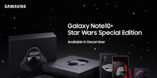 Samsung ha realizzato un Galaxy Note 10+ per i fan di Star Wars