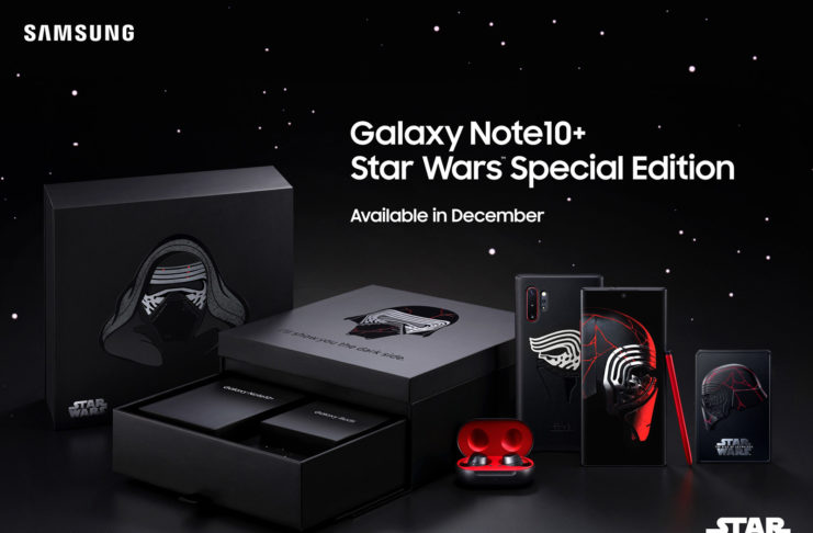 Samsung ha realizzato un Galaxy Note 10+ per i fan di Star Wars