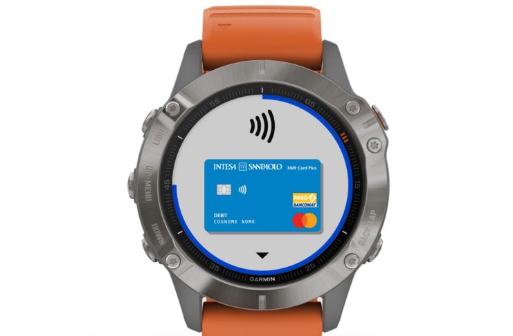 Garmin Pay ora funziona con Intesa San Paolo