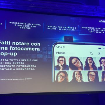 HONOR 9X in Italia a tutto schermo con fotocamera tripla 48MP e pop-up camera frontale 16 MP