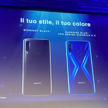 HONOR 9X in Italia a tutto schermo con fotocamera tripla 48MP e pop-up camera frontale 16 MP