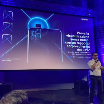 HONOR 9X in Italia a tutto schermo con fotocamera tripla 48MP e pop-up camera frontale 16 MP