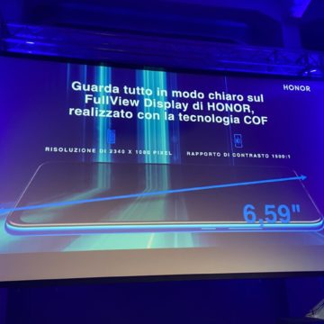 HONOR 9X in Italia a tutto schermo con fotocamera tripla 48MP e pop-up camera frontale 16 MP