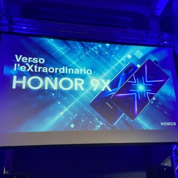 HONOR 9X in Italia a tutto schermo con fotocamera tripla 48MP e pop-up camera frontale 16 MP