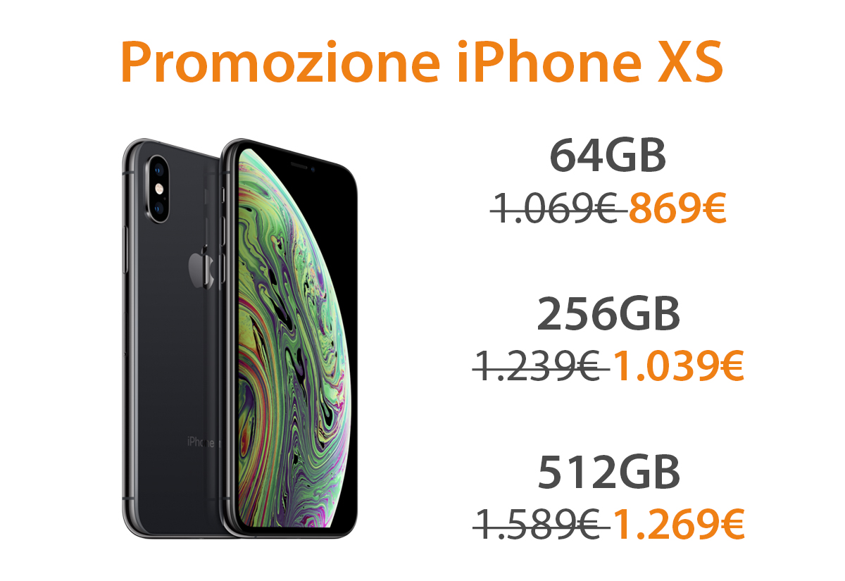 Juice taglia i prezzi di iPhone XS a partire da 869 euro