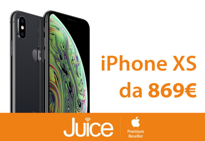 Juice taglia i prezzi di iPhone XS a partire da 869 euro