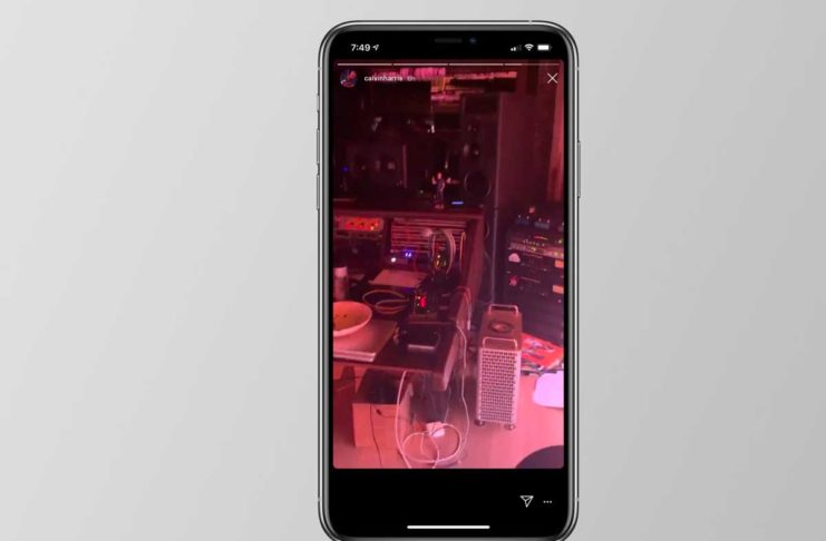 Il Mac Pro 2019 nello studio di DJ Calvin prima del lancio ufficiale