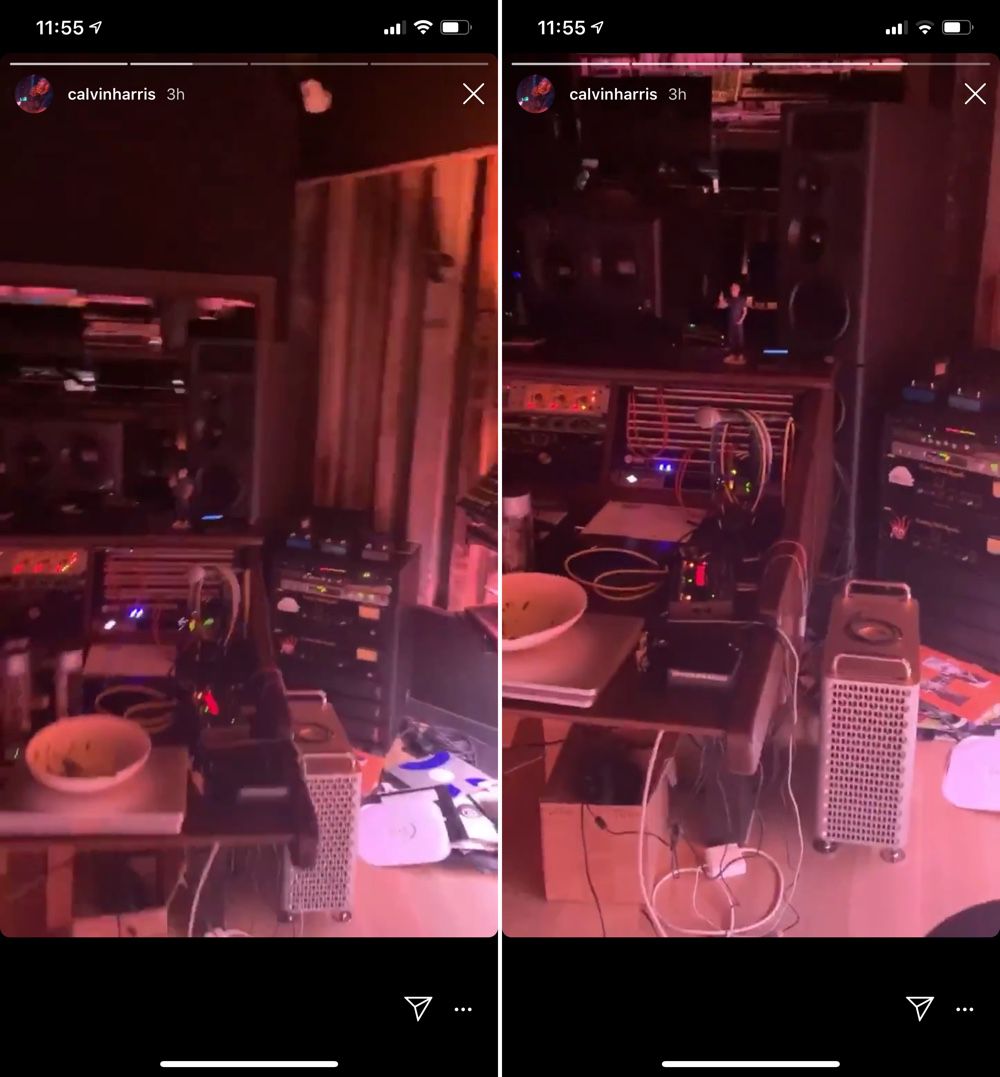 Anteprima Mac Pro 2019 nello studio di DJ Calvin prima del lancio ufficiale