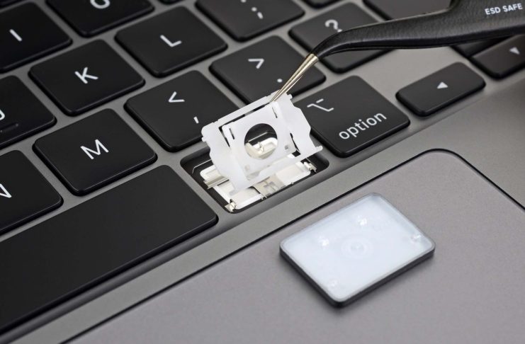 iFixit ha smontato il MacBook Pro da 16″ e conferma le migliorie alla tastiera
