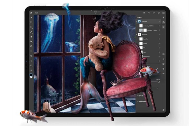 Adobe promette nuova funzionalità in arrivo in Photoshop per iPad