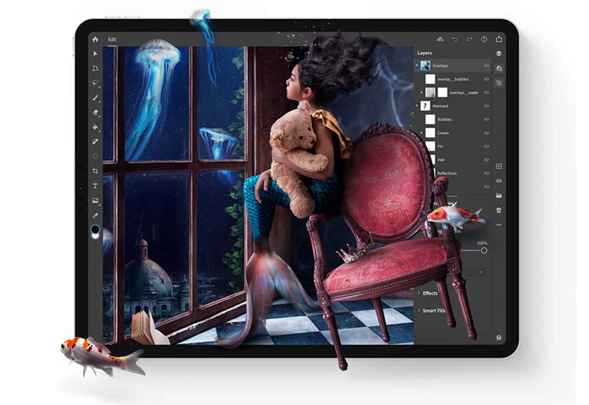 Adobe promette nuova funzionalità in arrivo in Photoshop per iPad