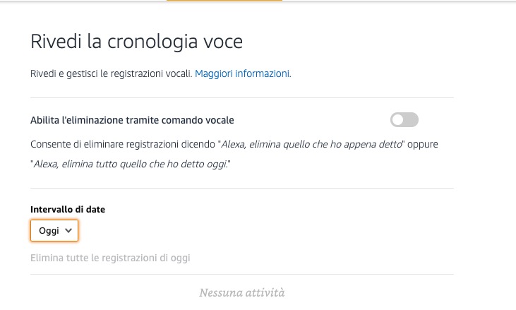 Come controllare e cancellare tutte le cose che Amazon Alexa ha ascoltato Come controllare e cancellare tutte le cose che Amazon Alexa ha ascoltato