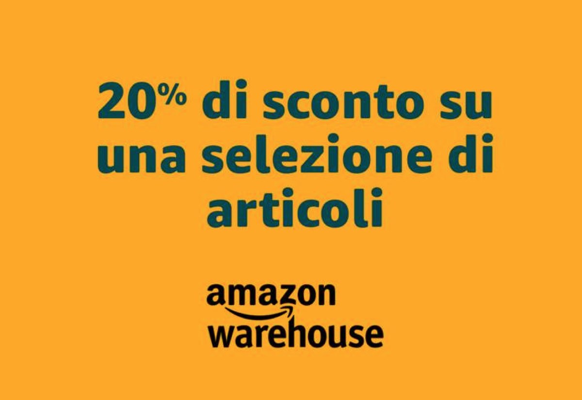 Lo sconto del 20 sui ricondizionati Amazon scade il 31 Gennaio