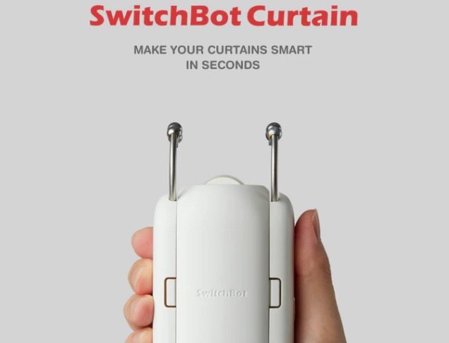 SwitchBot Curtain, su Kickstarter l’idea geniale che rende smart le tende in pochi secondi
