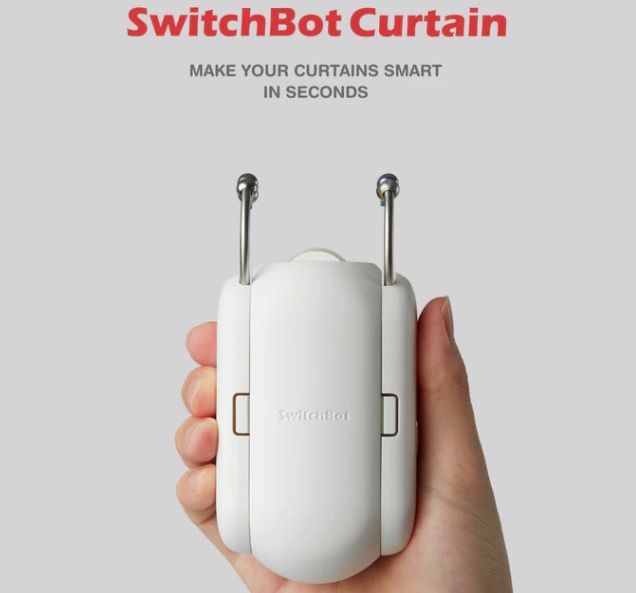 SwitchBot Curtain, su Kickstarter l’idea geniale che rende smart le tende in pochi secondi