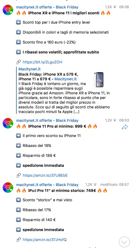 Canale offerte Macitynet, iscrivetevi per risparmiare davvero nel Black Friday
