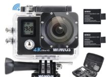 WiMiUS Q4, action camera 4K subacquea a metà prezzo: solo 27,49 euro