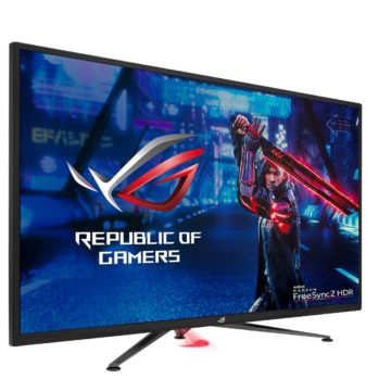 Asus XG438Q, anche in Italia il grande monitor 4K da 43″ dedicato al gaming e ai film