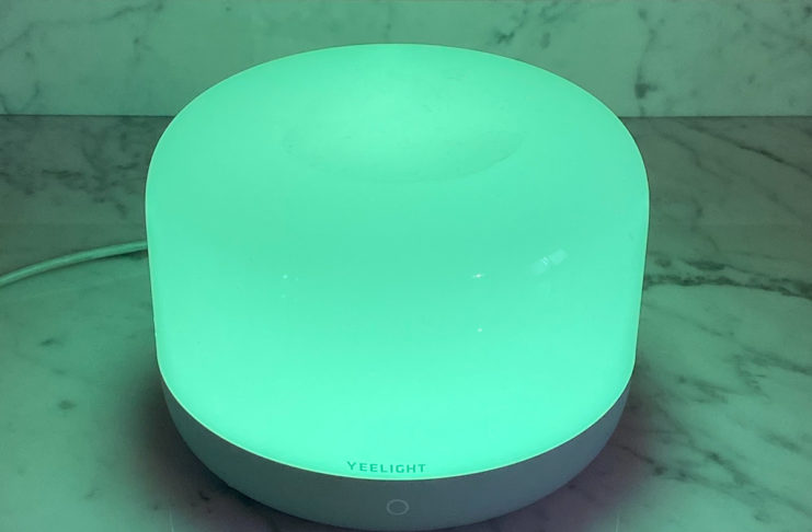 Recensione Yeelight YLCT01YL, lampada da comodino homekit e USB-C