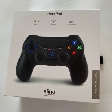 Aiino HeroPad, il controller di gioco per Apple Arcade funziona su iPhone, iPad e Apple TV e… Android